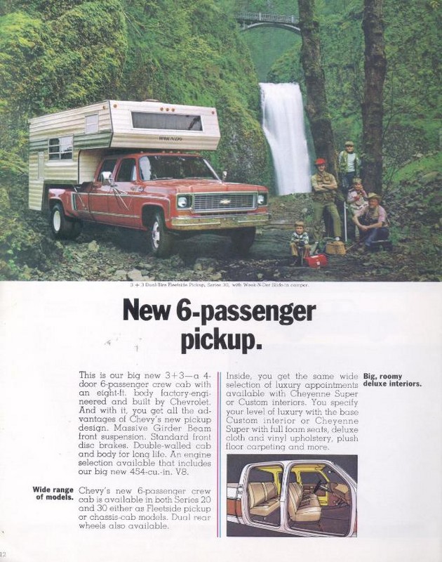 1973 Chevrolet Pickups Brochure Page 14